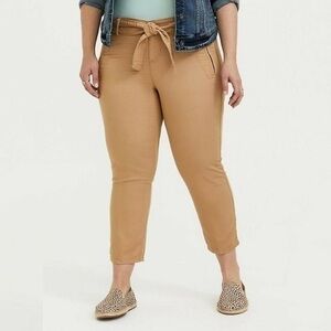 Torrid Paper Bag Tie Waist Pants Paperbag Sz 10